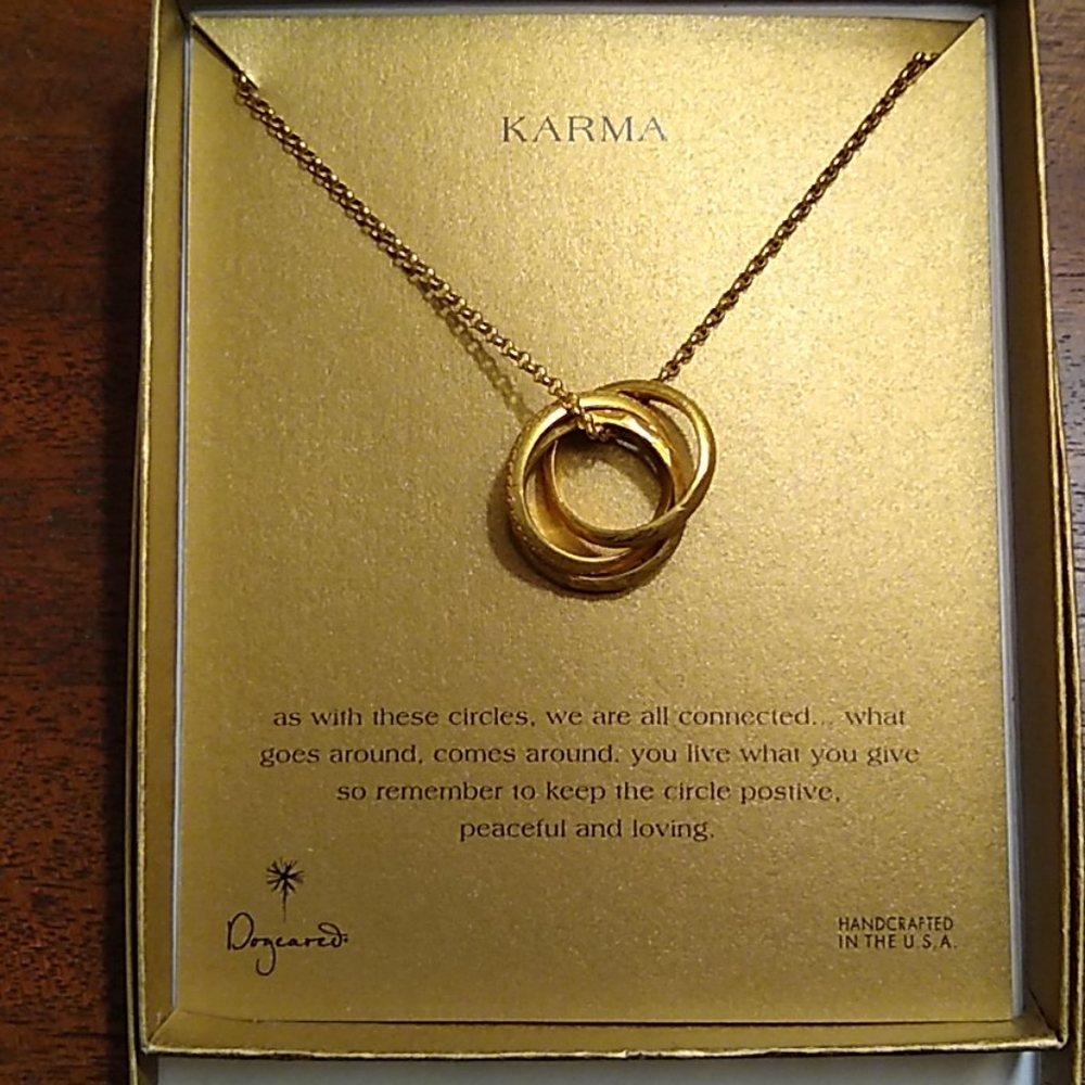 Dogeared Karma Necklace